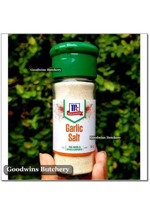 Herb Spice GARLIC SALT McCormick Food Australia 70g
